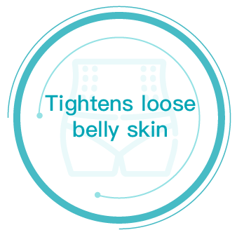 Tightens loose belly skin